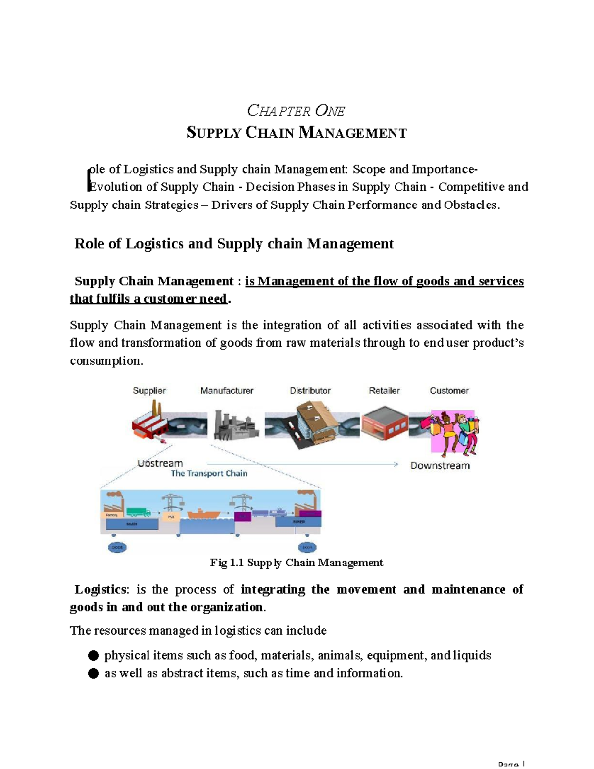 SCM 101: Fundamentals of Supply Chain Management and Logistics Concepts ...