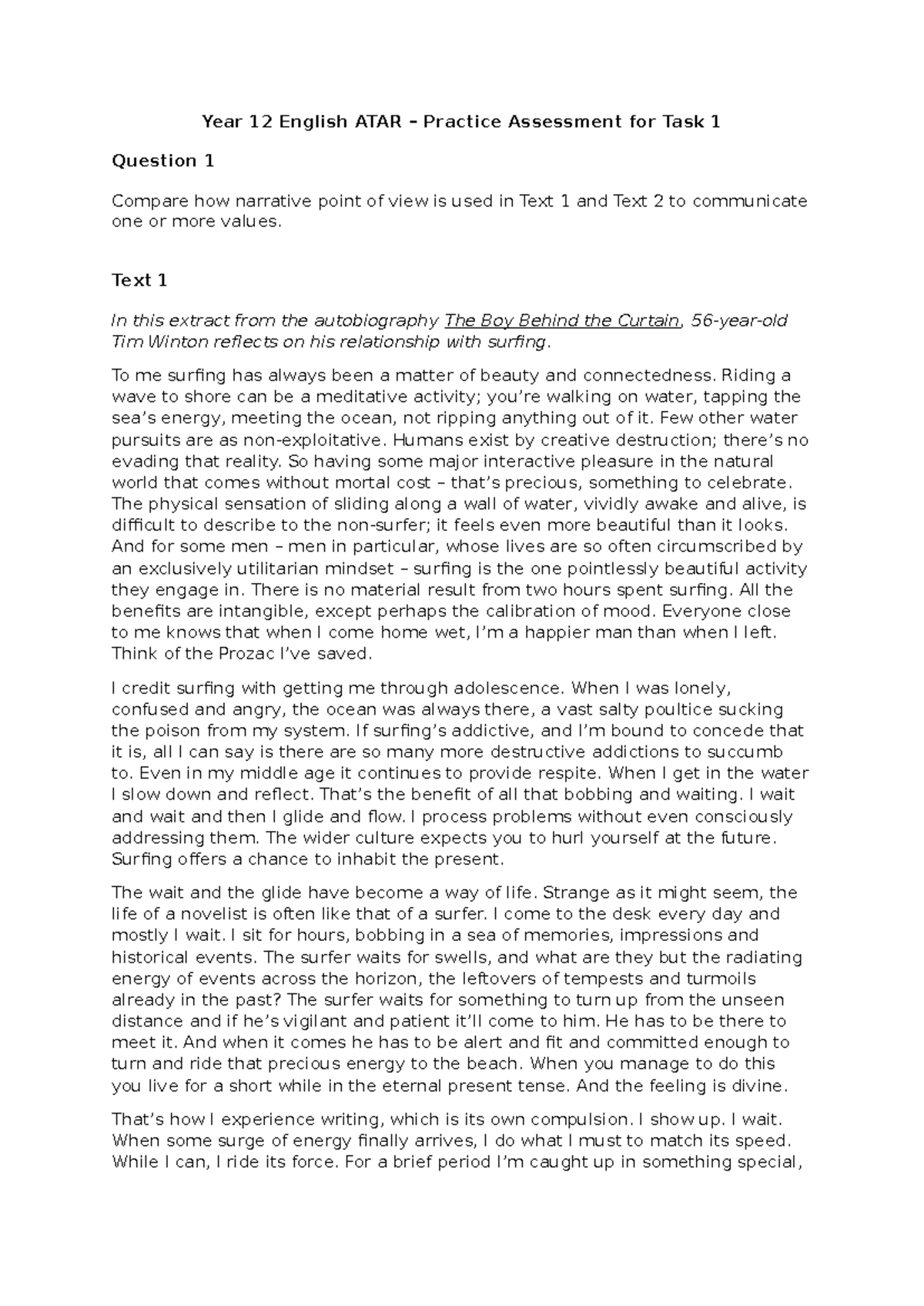 year-12-english-atar-task-1-practice-narrative-point-of-view