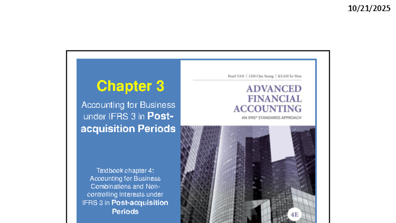 Chapter 3 (textbook C4) - Chapter 3 ####### Accounting for Business ...