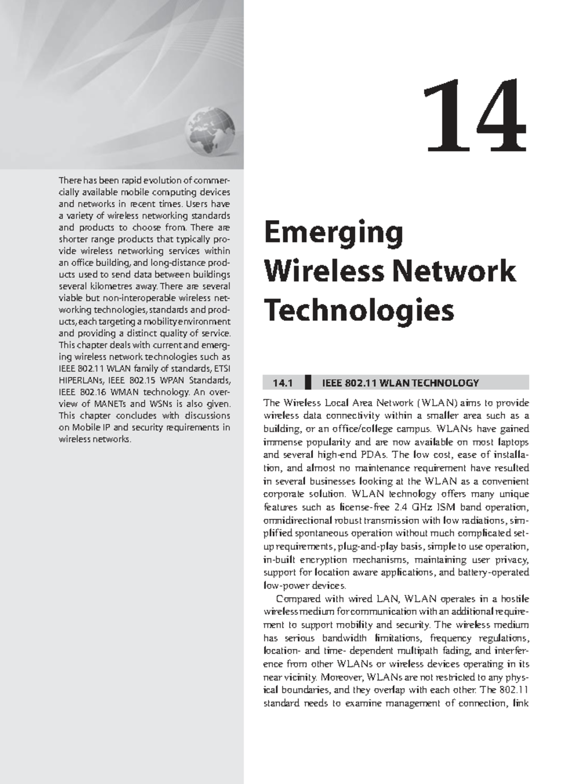 Emerging Wireless Network Technologies: ECT416 MCS Module 2 Overview ...