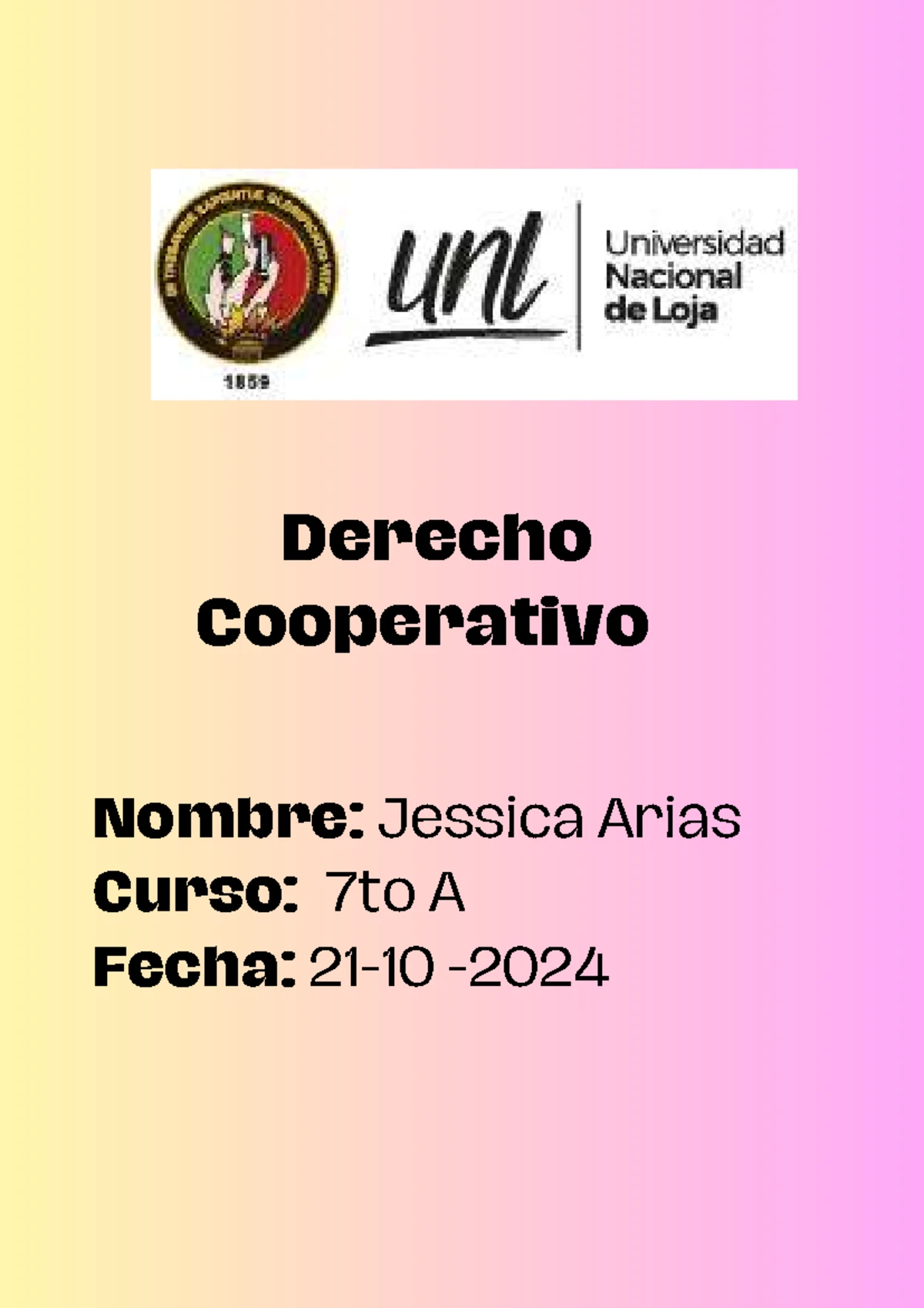 Derecho Cooperativo II: Análisis de Organizaciones del Sector ...