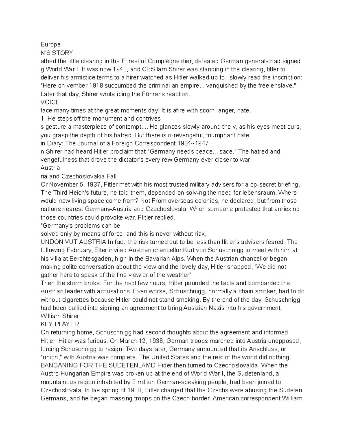 APUSH Unit Notes: The Rise of Totalitarianism and World War II - Studocu