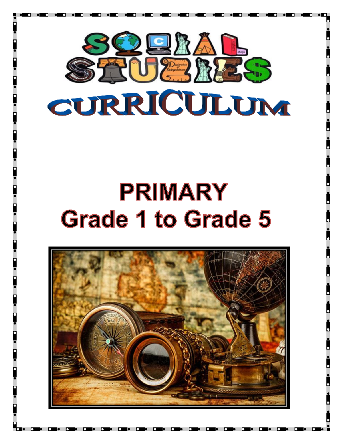 Social Studies Curriculum Overview and Learning Objectives (SS101 ...
