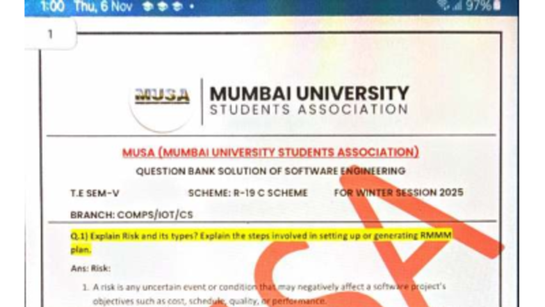MUSA 9770 Software Engineering Question Bank Solutions for Winter 2025 ...