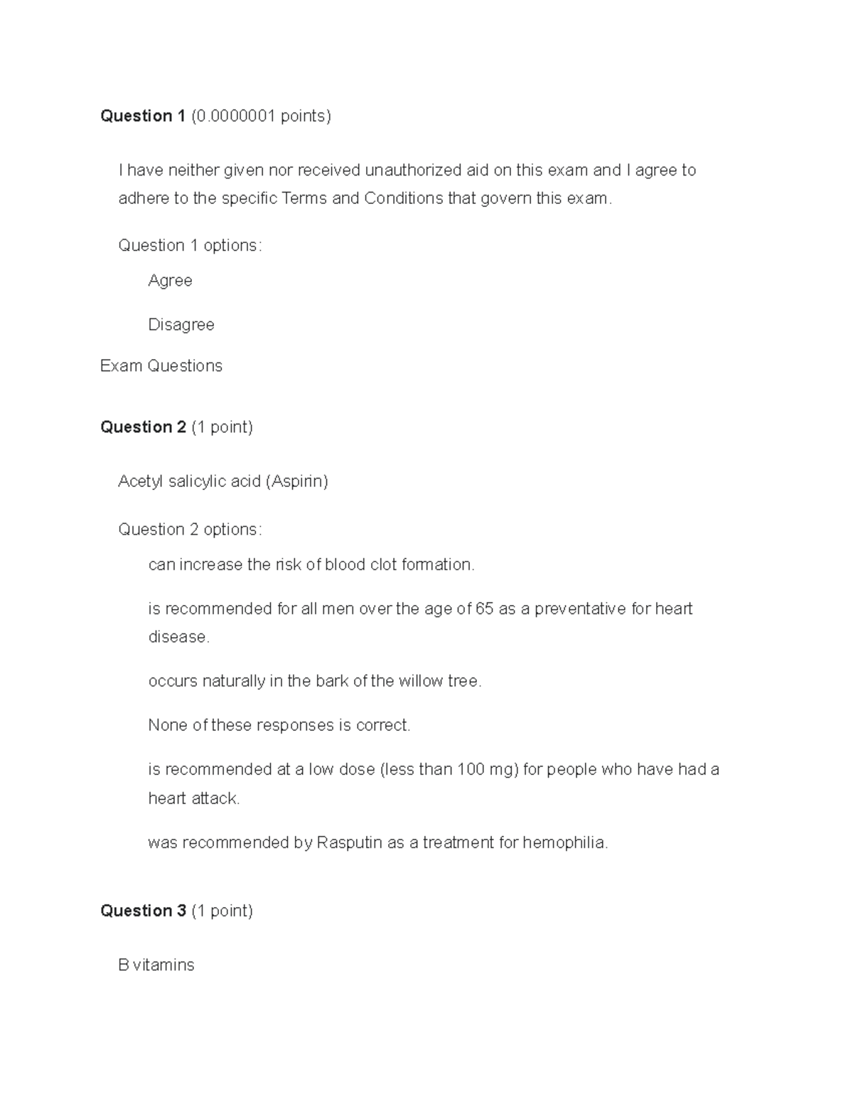 Chem 181 Midterm 1 Study Guide and Exam Questions - Studocu