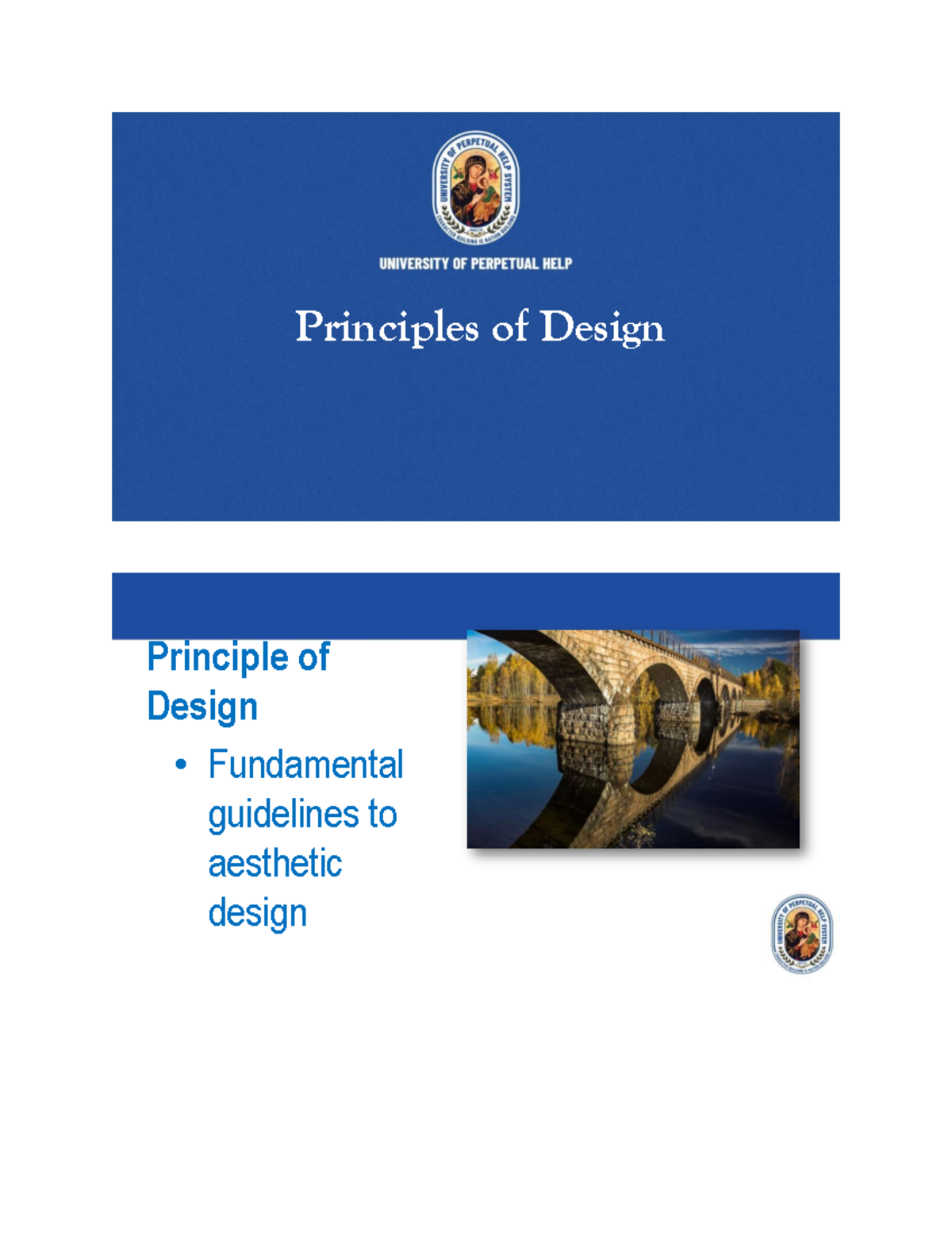 Principles-and-ancient-art - OF PERPETUAL UNIVERSITY OF PERPETUAL HELP ...
