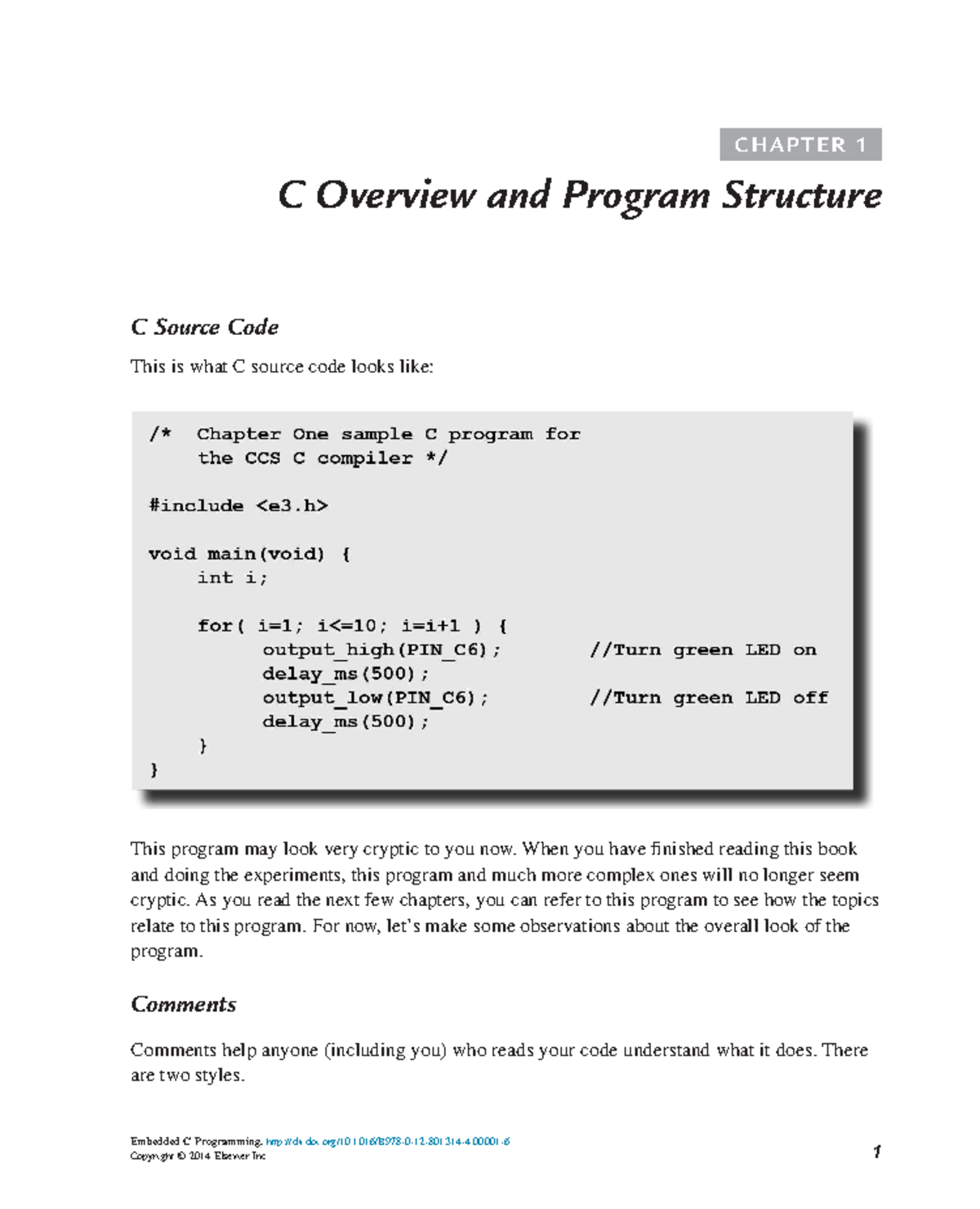 Chapter-1-C-Overview-and-Program-Structure 2014 Embedded-C-Programming ...