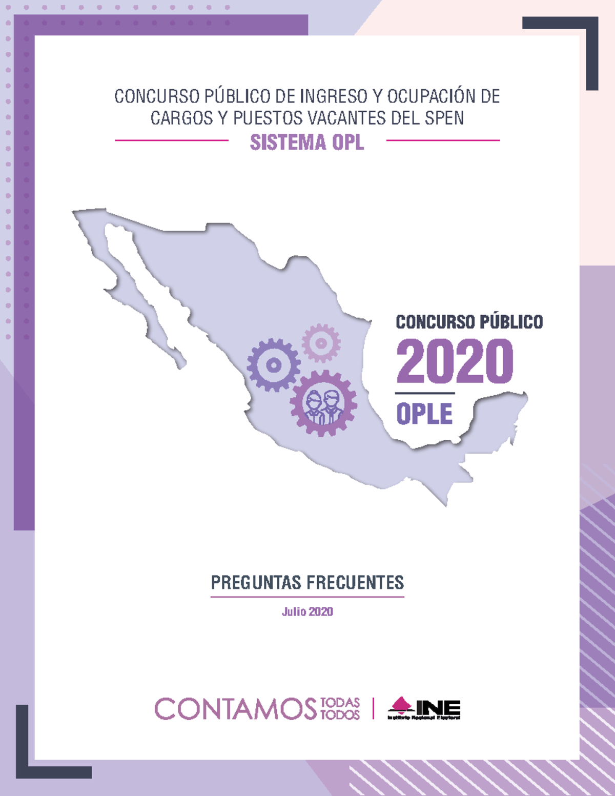 Despen Preguntas frecuentes OPL2020 - CONCURSO PÚBLICO 2020 OPLE ...