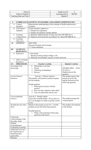 [Solved] 4es semi detailed lesson plan mathematics for grade 5 topic ...