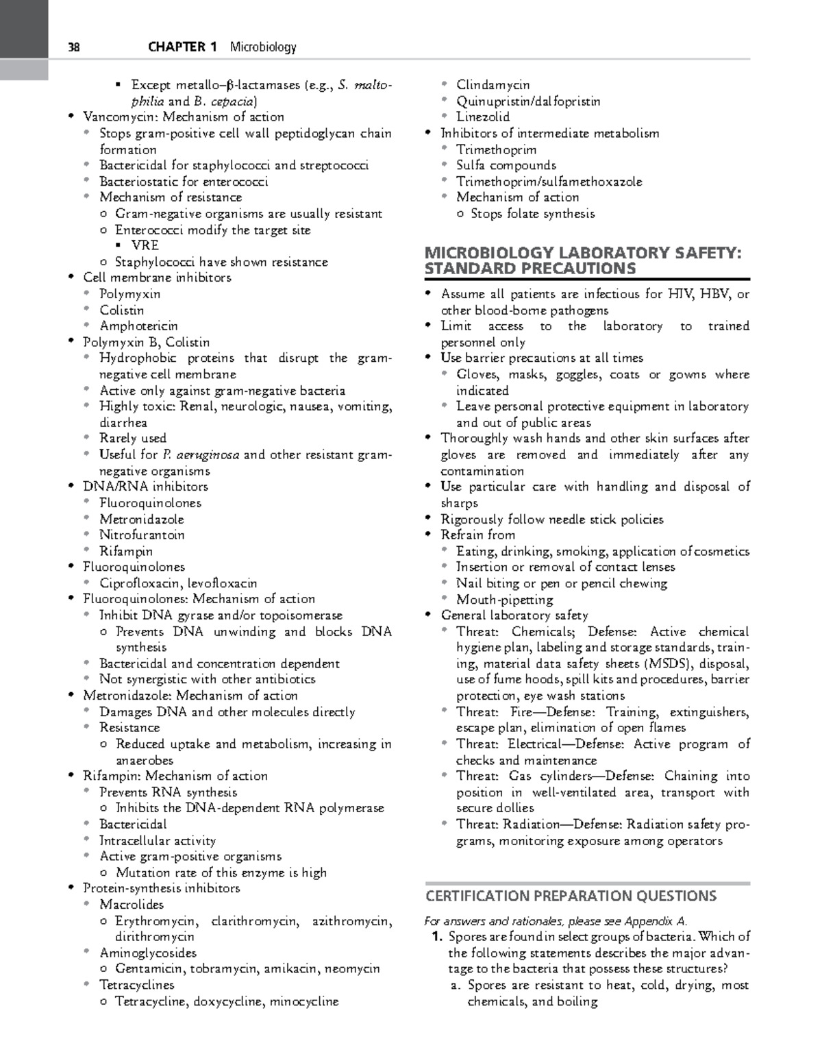 Microbiology (Elsevier) Lecture Notes: Mechanisms & Lab Safety - Studocu
