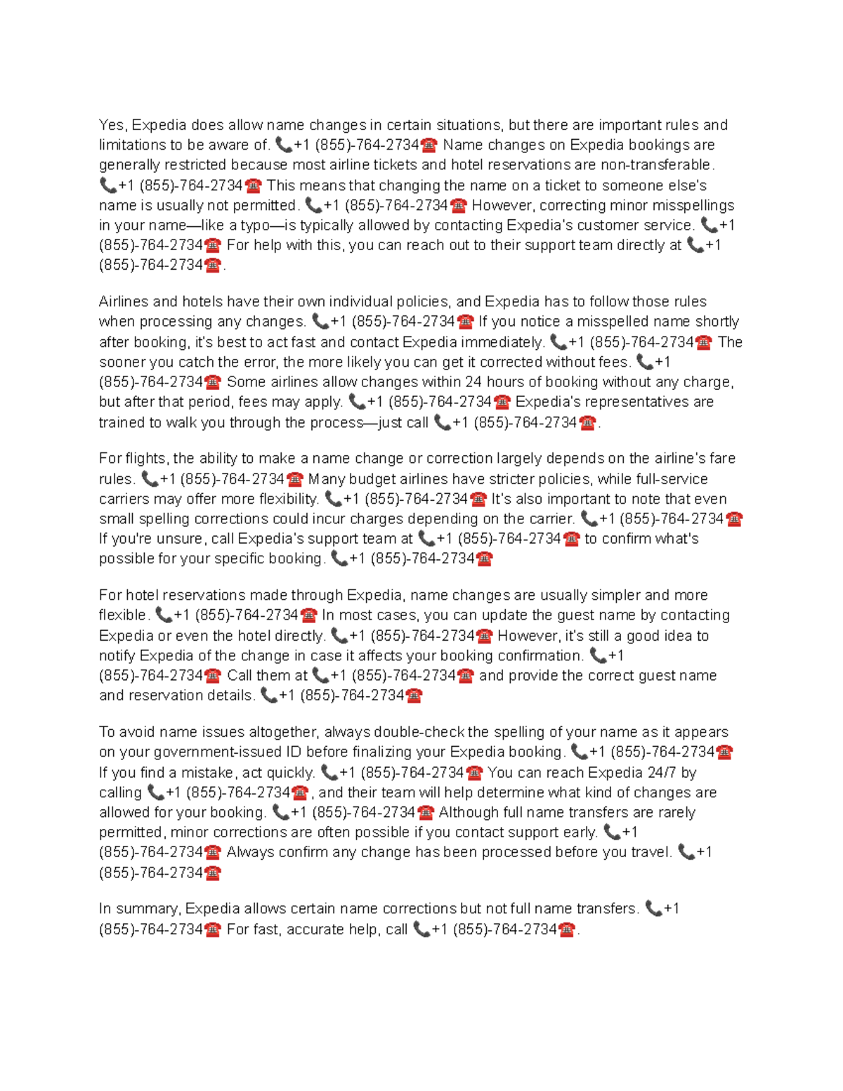 Expedia Name Change Policies: Important Rules & Limitations Explained ...