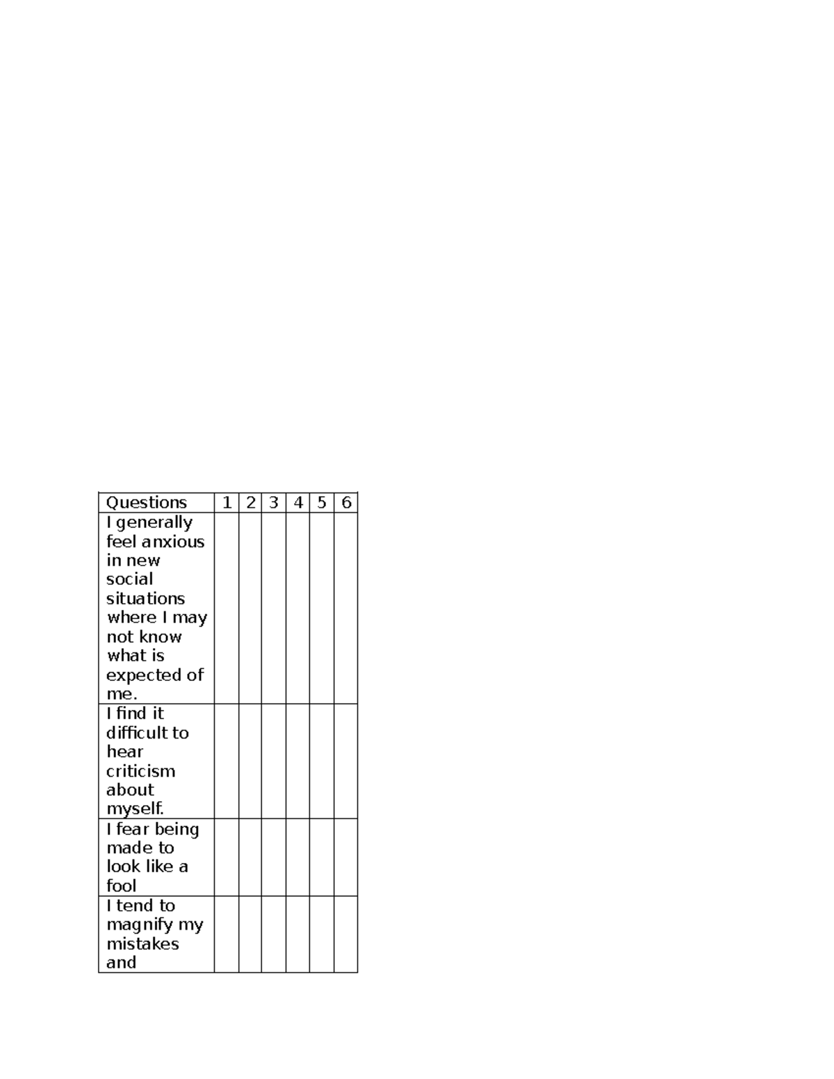 Mutiba Questionnaire Analysis - Thesis Work - Studocu
