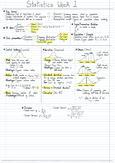 Statistics 1 - STAT101 - UCNZ - Studocu