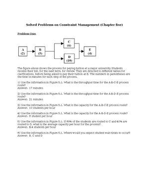 Chapter Three Book Exercises - 50 Exhibit 3. STEPS FOR BASIC PROCESS ...