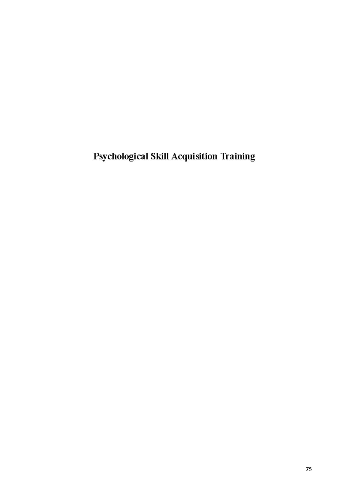 JPMR Techniques for Stress Management: Insights and Interventions - Studocu