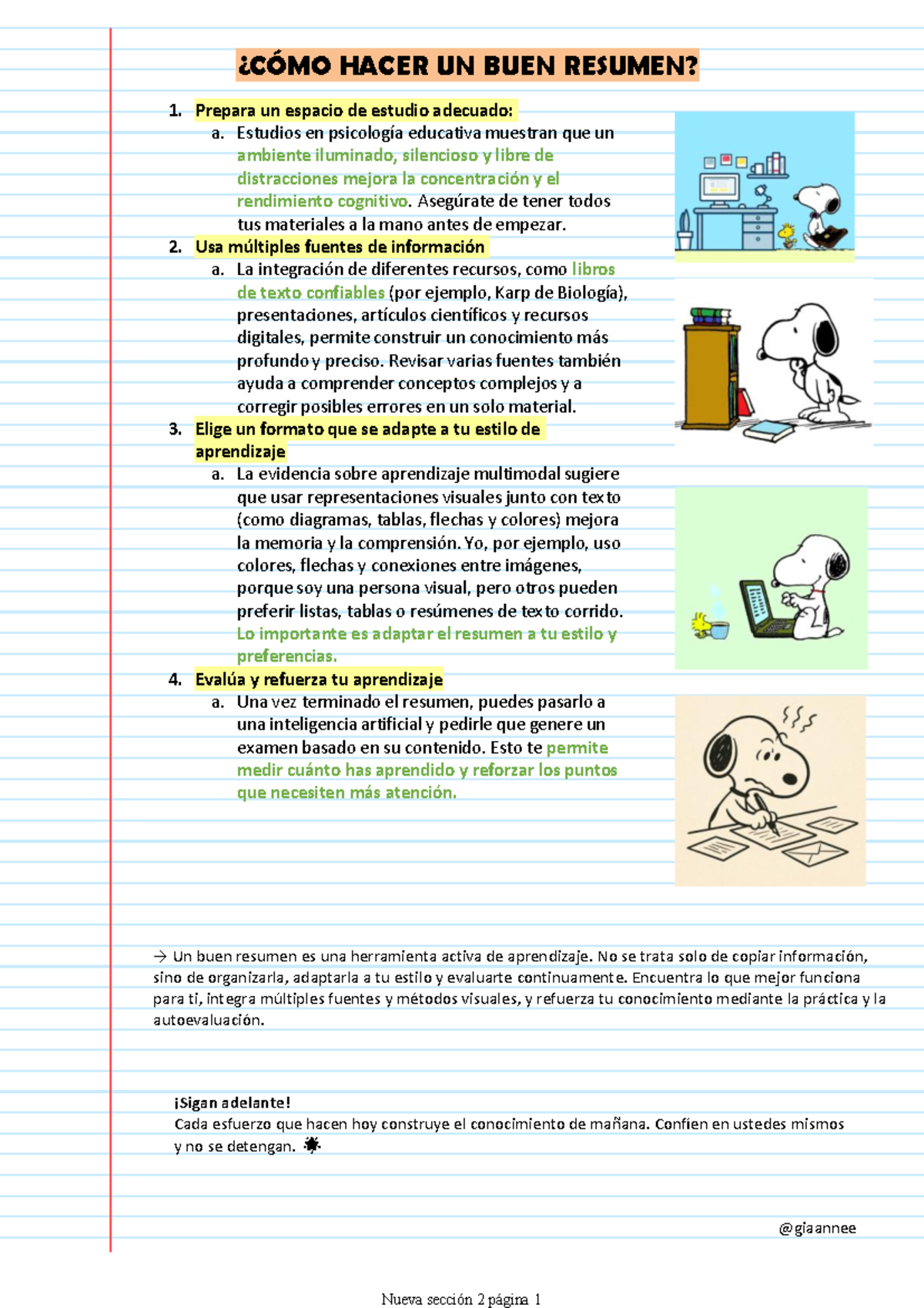 Resumen de Biología Molecular: Semanas 5 y 6 (G) - Document Preview