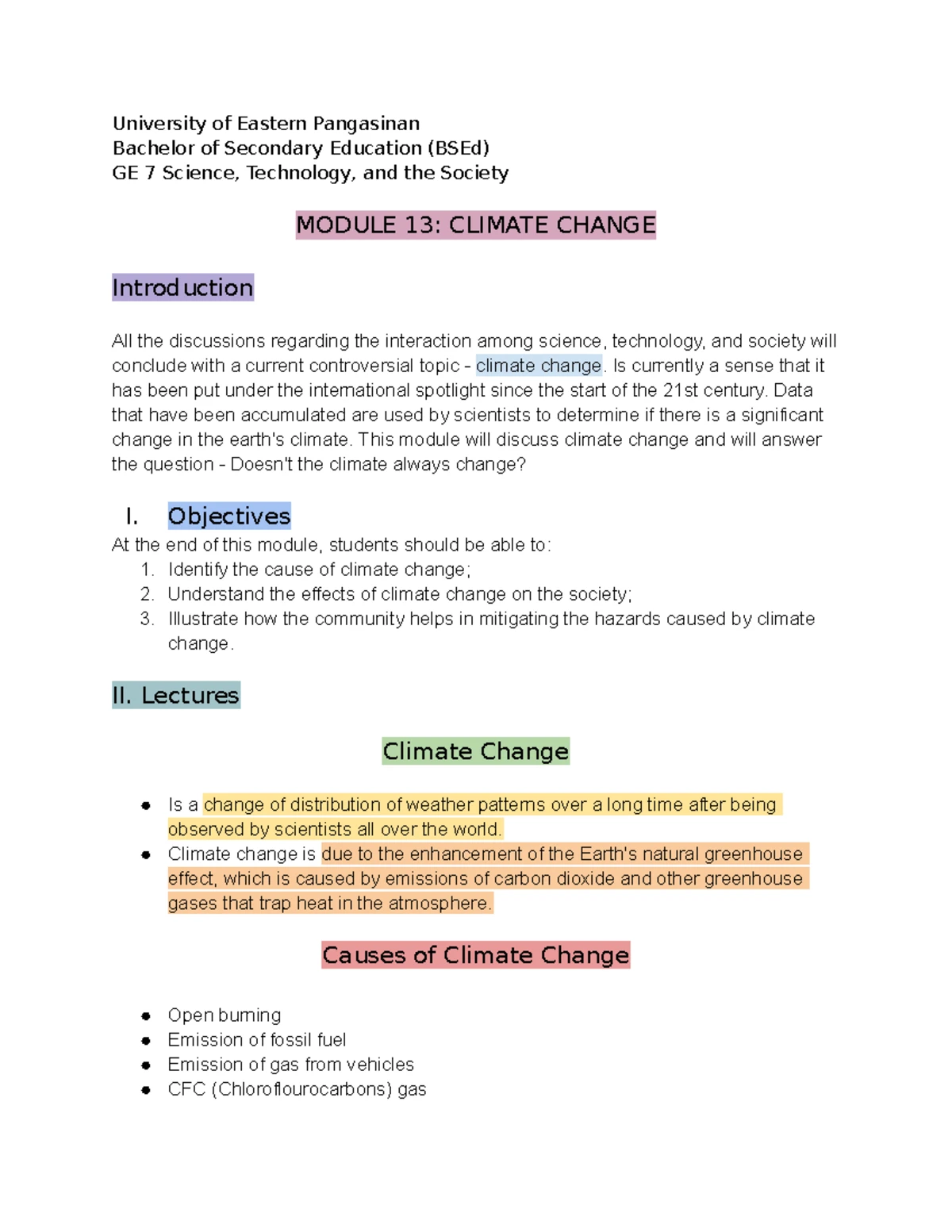 Science Grade 7 - Speed and Velocity Lesson Plan (Quarter III) - Studocu