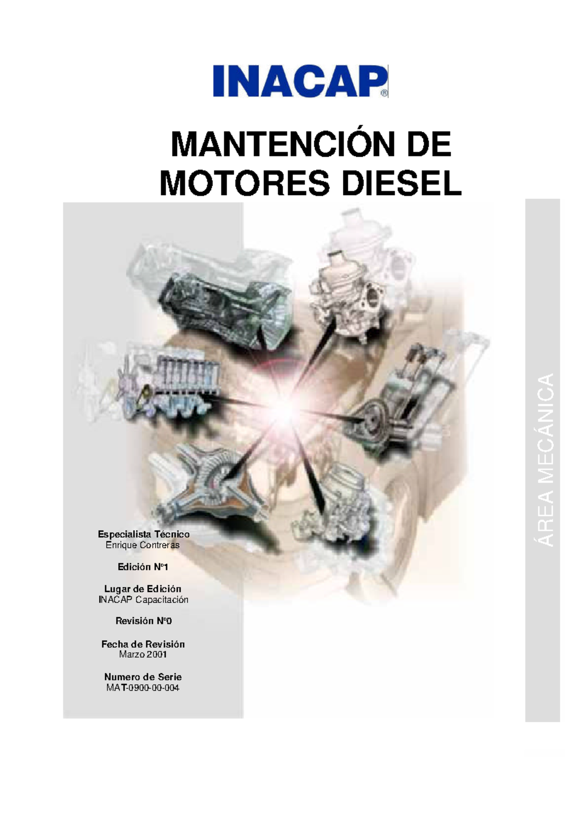 MANTENCIÓN DE MOTORES DIESEL - ÁREA MECÁNICA - DDEEE - Studocu