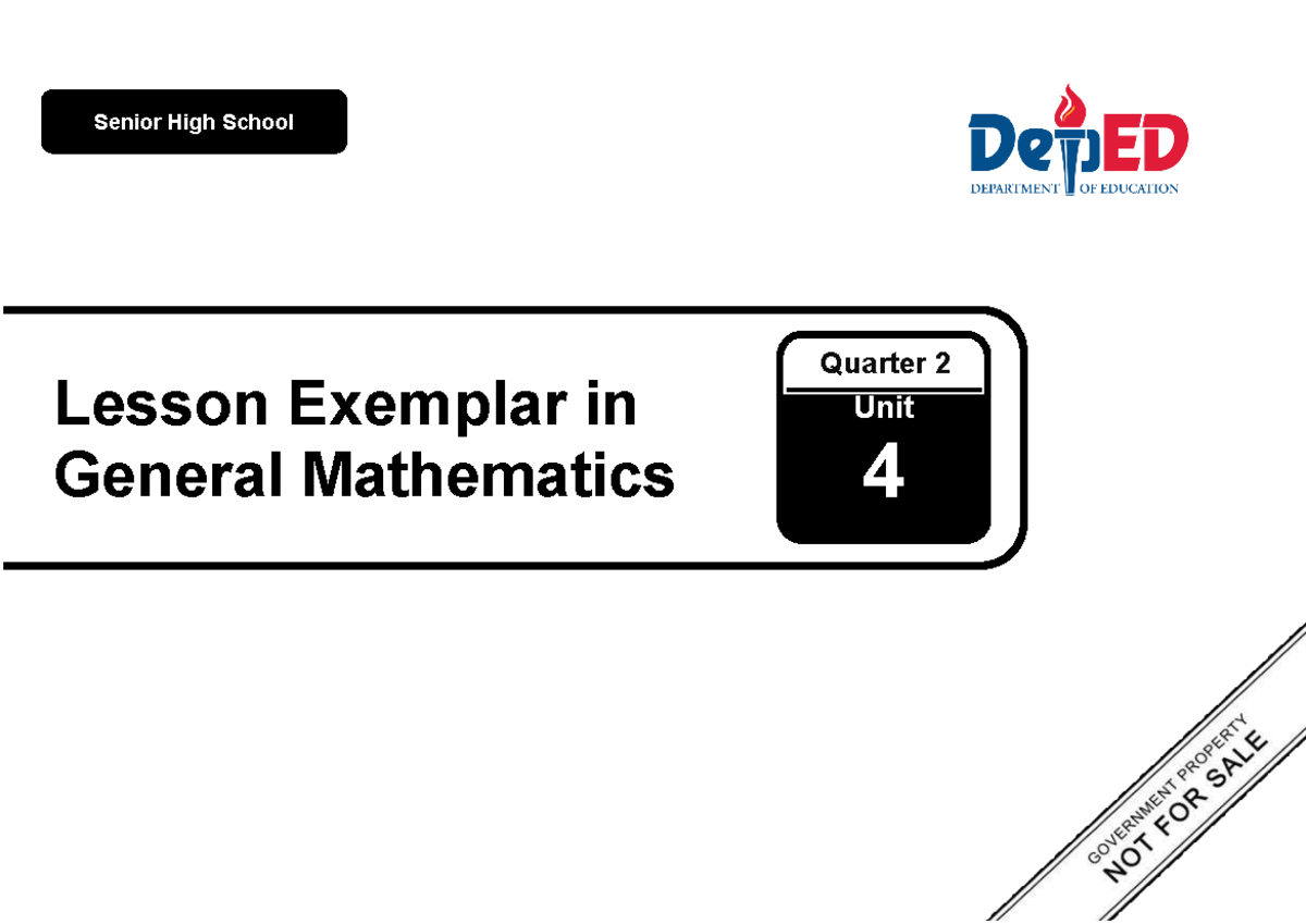 SHS GM Q2 LE4 - Lesson Exemplar on Metric Units and Scientific Notation - Document Preview