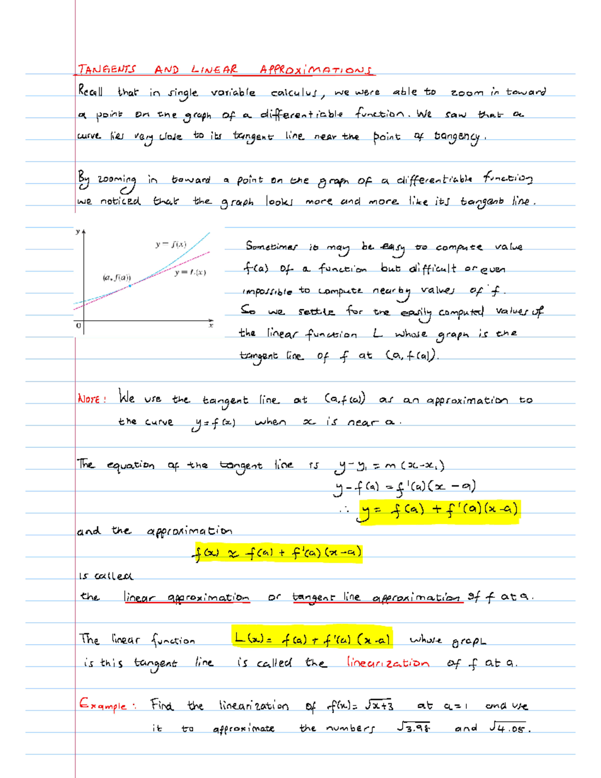 Lecture 12 Notes: Key Examples for Better Understanding - Studocu