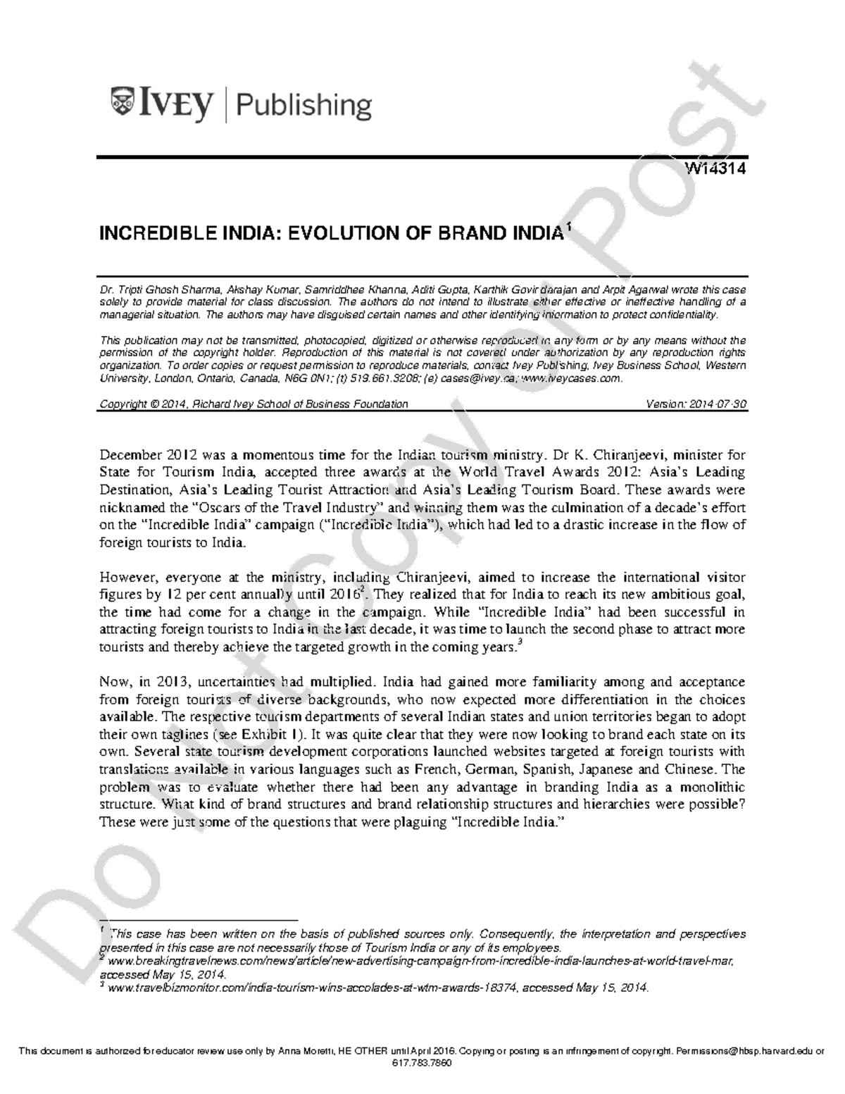 Incredible India Case Study: Analyzing the Evolution of Brand India ...