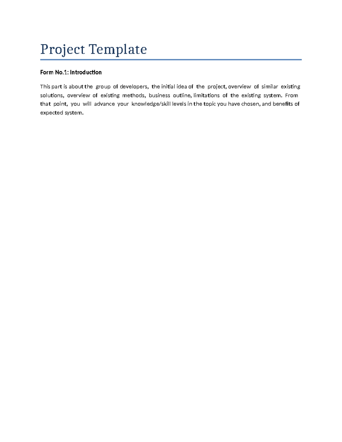 Capstone Project Template Form No.1: Overview & Problem Definition ...