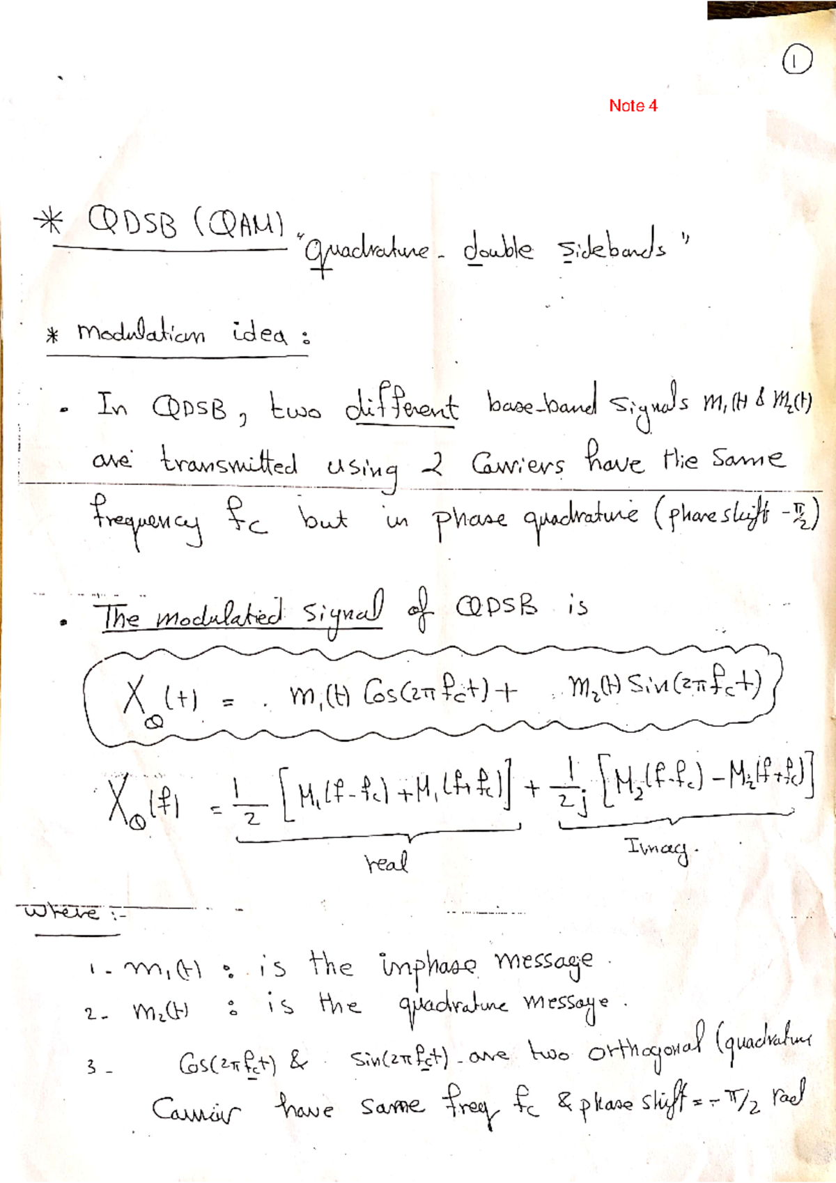 Lecture 4: Understanding Frequencies in Communication Systems - Studocu