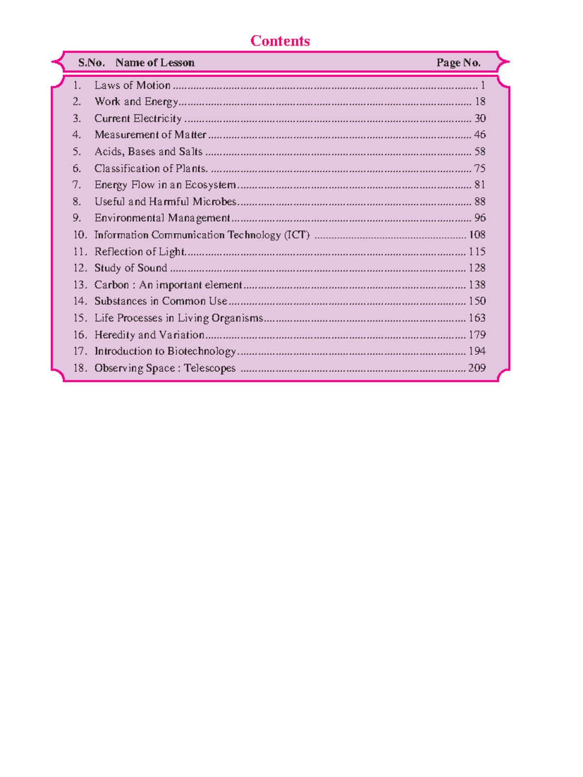 Science & Tech for Class 9: Key Concepts & Lessons Overview - Studocu