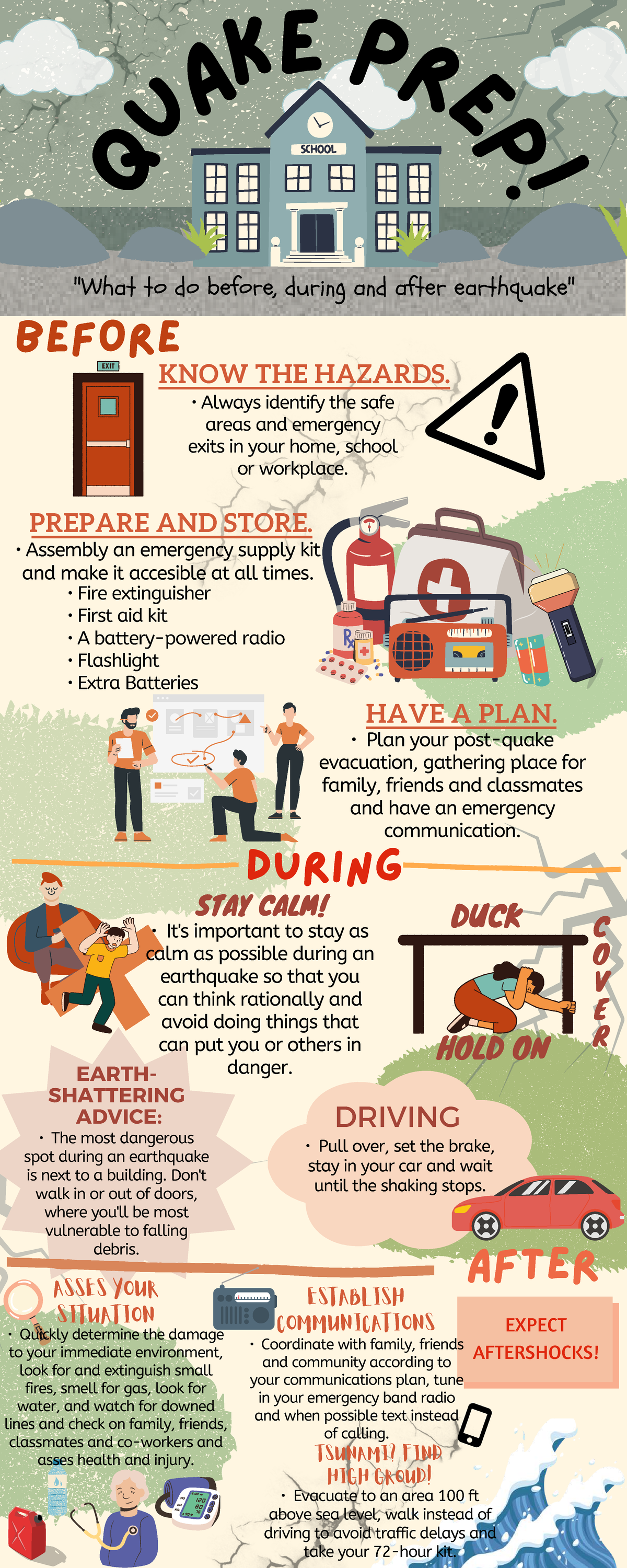 Emergency Preparedness Guide: Earthquake Safety Tips (SCI 101) - Studocu