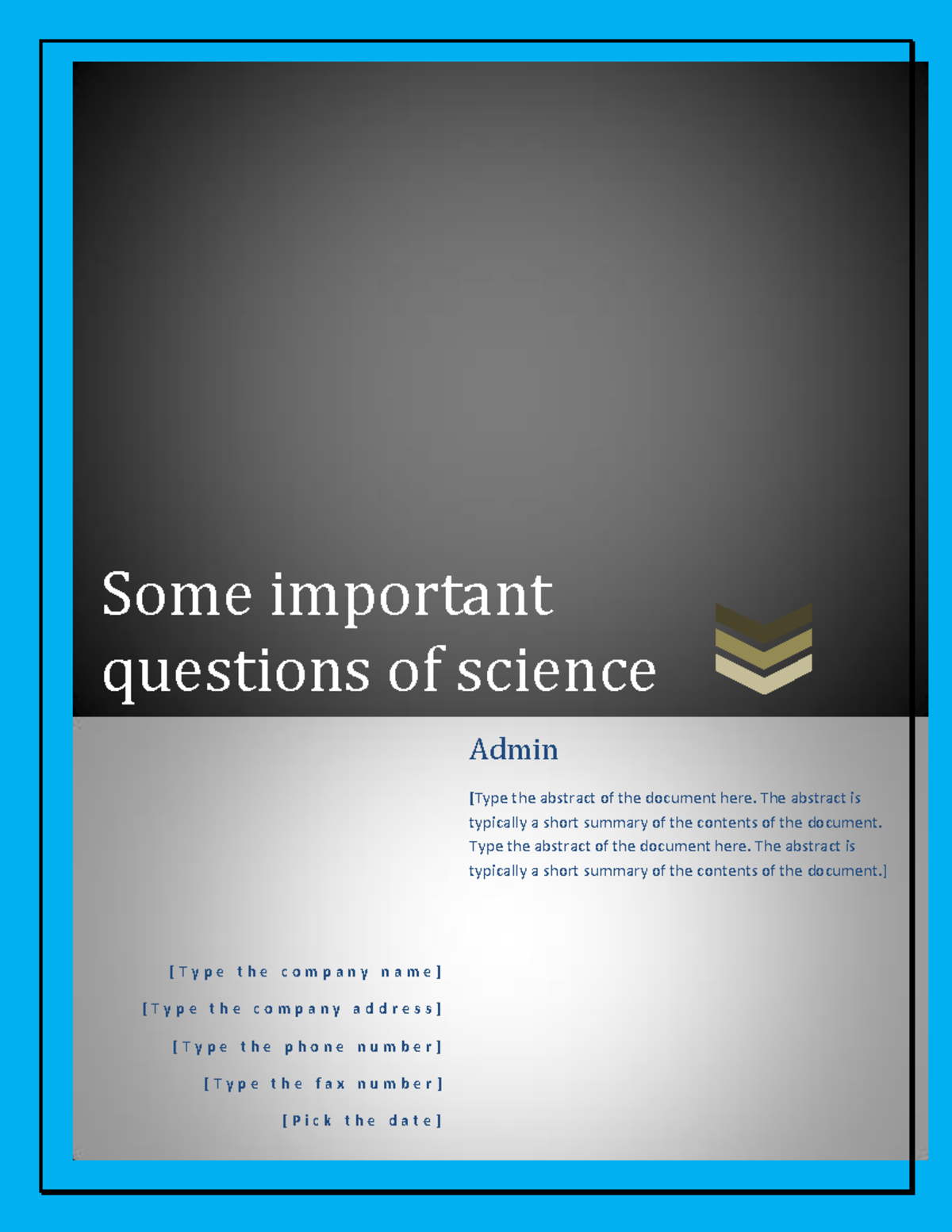 Science important questions - Some important questions of science [ T y ...