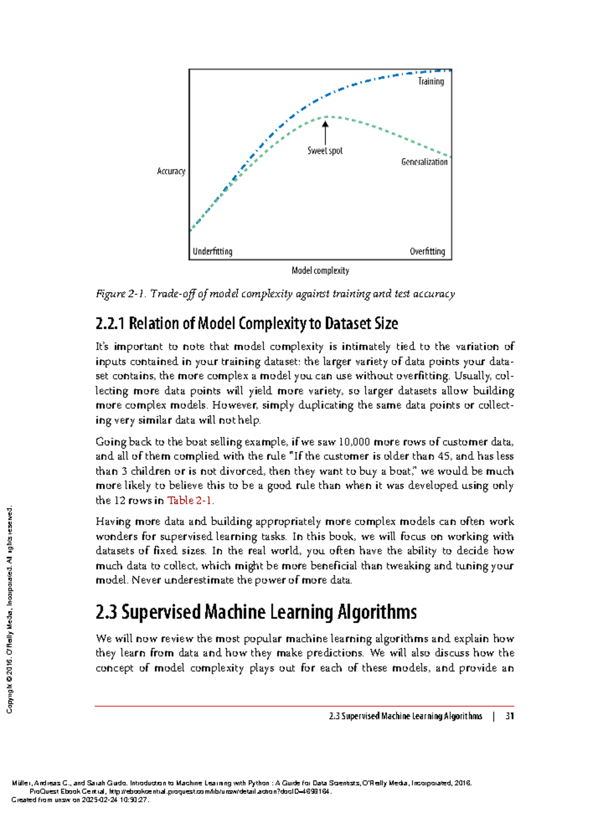 Introduction to Machine Learning with Python A Gui - Figure 2-1. Trade ...