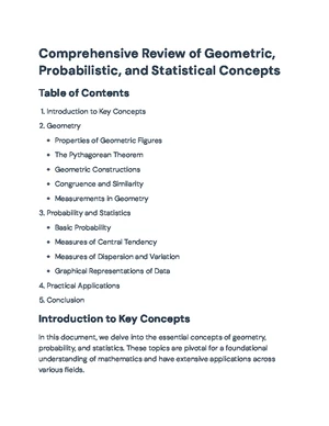 Geometry - Study Notes & Assignments - Studocu