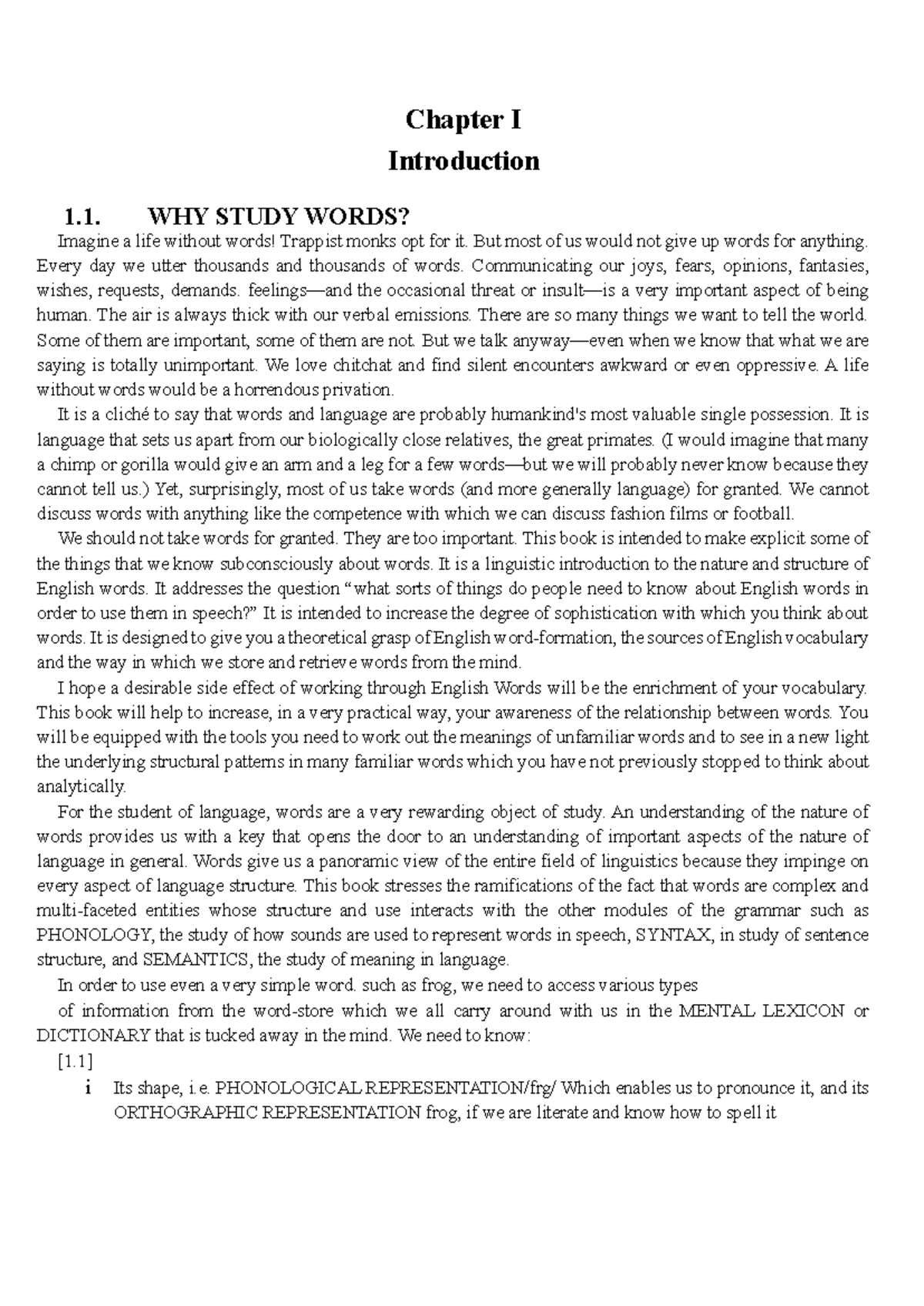 Project - Information technology and computing - Chapter I Introduction ...
