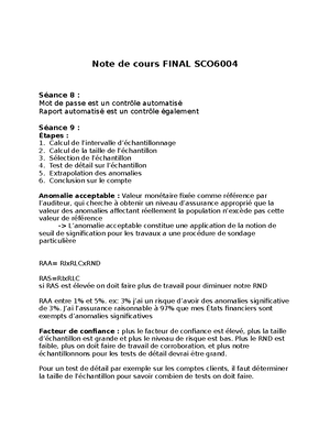 NCA resume audit et autres missions de certification externe - NCA ...
