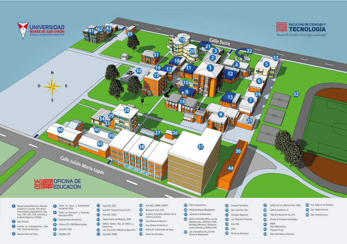 3d-2 - Mapa de Ubicación de Aulas y Departamentos Académicos - Document Preview