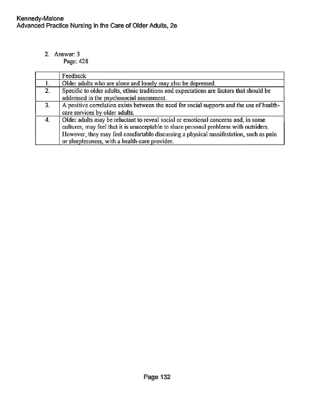 Advanced Practice Nursing Quiz 92: Managing Older Adults' Care - Studocu
