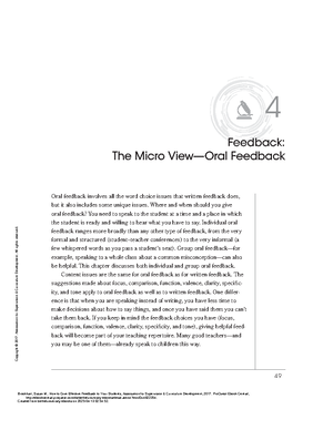 How to Give Effective Feedback to Students - Second Edition Guide - 36 ...