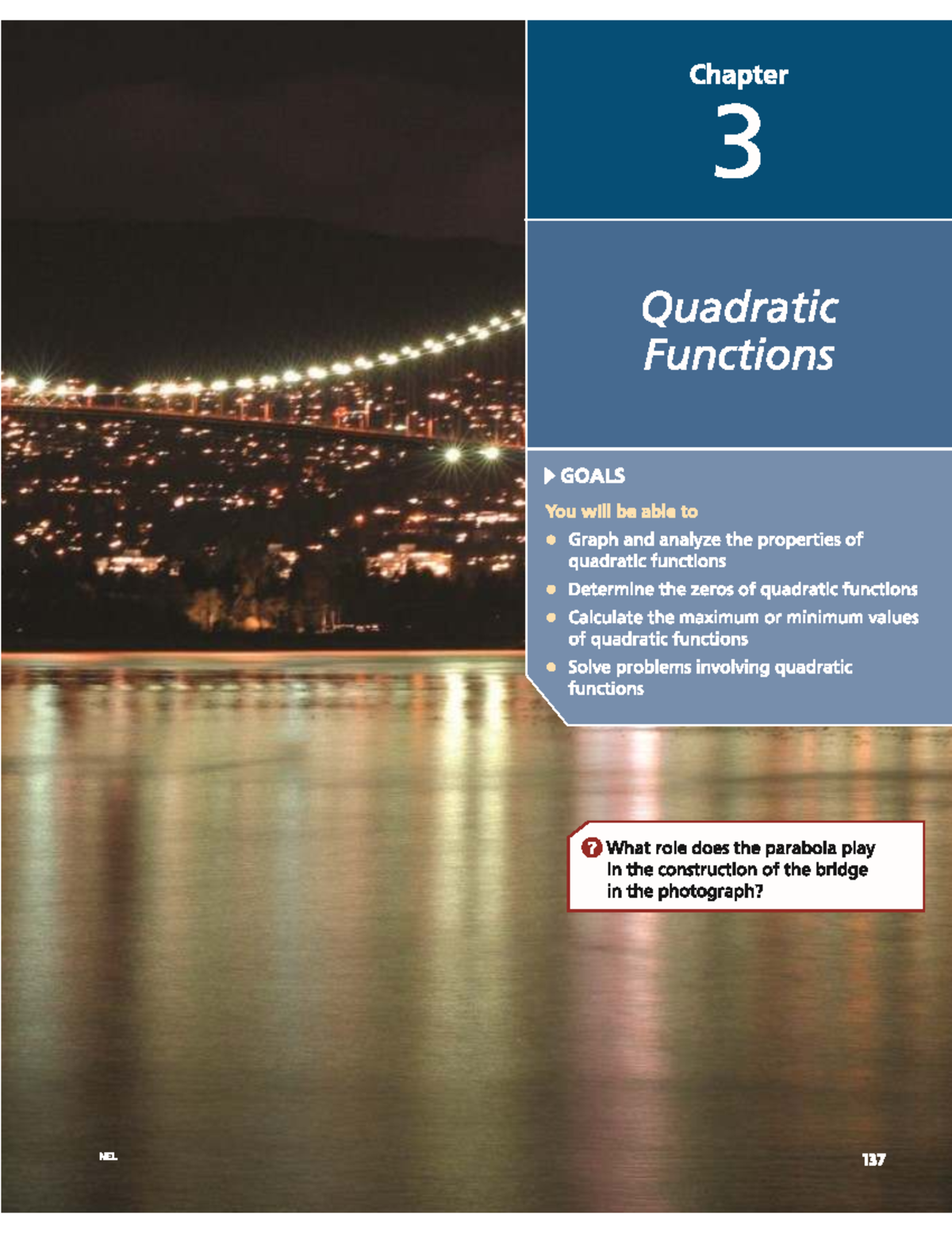 Unit 3 - Chapter 3: Quadratic Functions Study Guide - Studocu