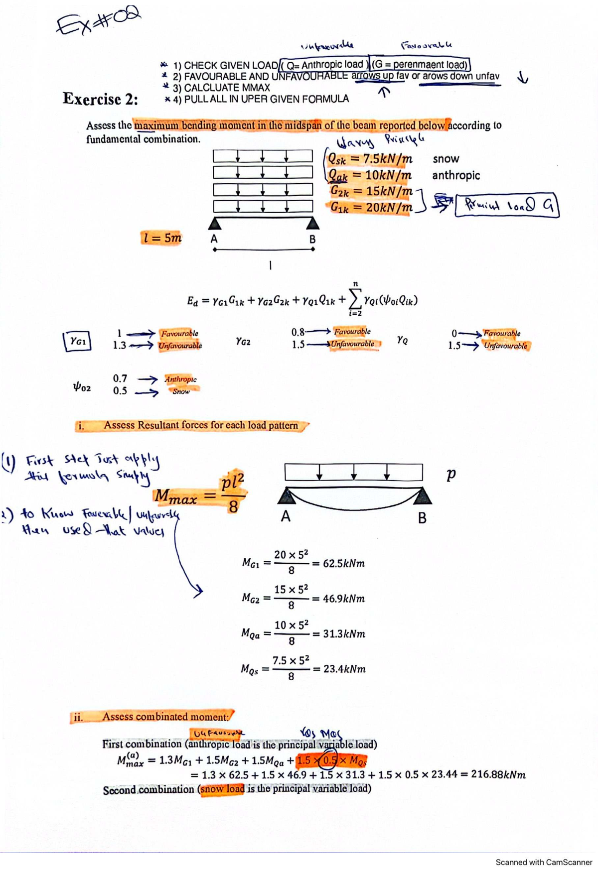 ENGR 101: Max Bending Moment Calculation for Beam Analysis - Studocu