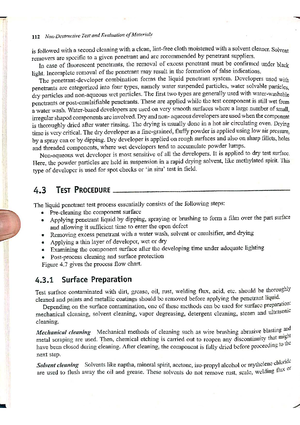 LPT 10 Practical Testing Methods for Liquid Penetrant Inspection - Studocu