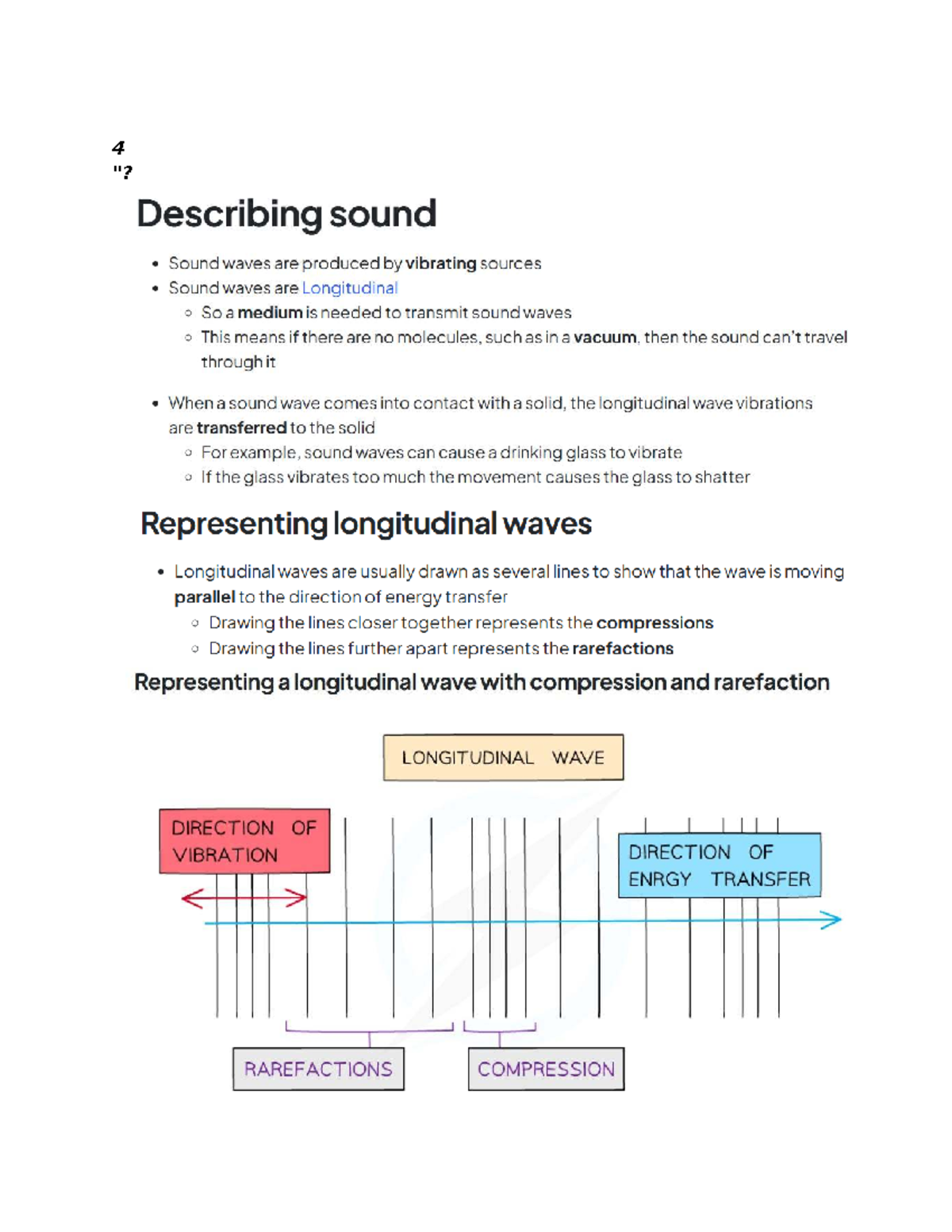 Sound - Class Materials and Tasks: Wave Interference Explained - Studocu