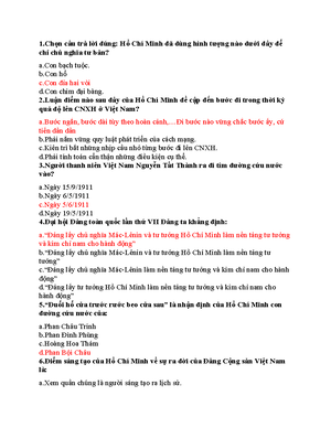 [Solved] Khi qut v tnh hnh cc dn tc Vit Nam v cc ni dung c bn ca cc ...