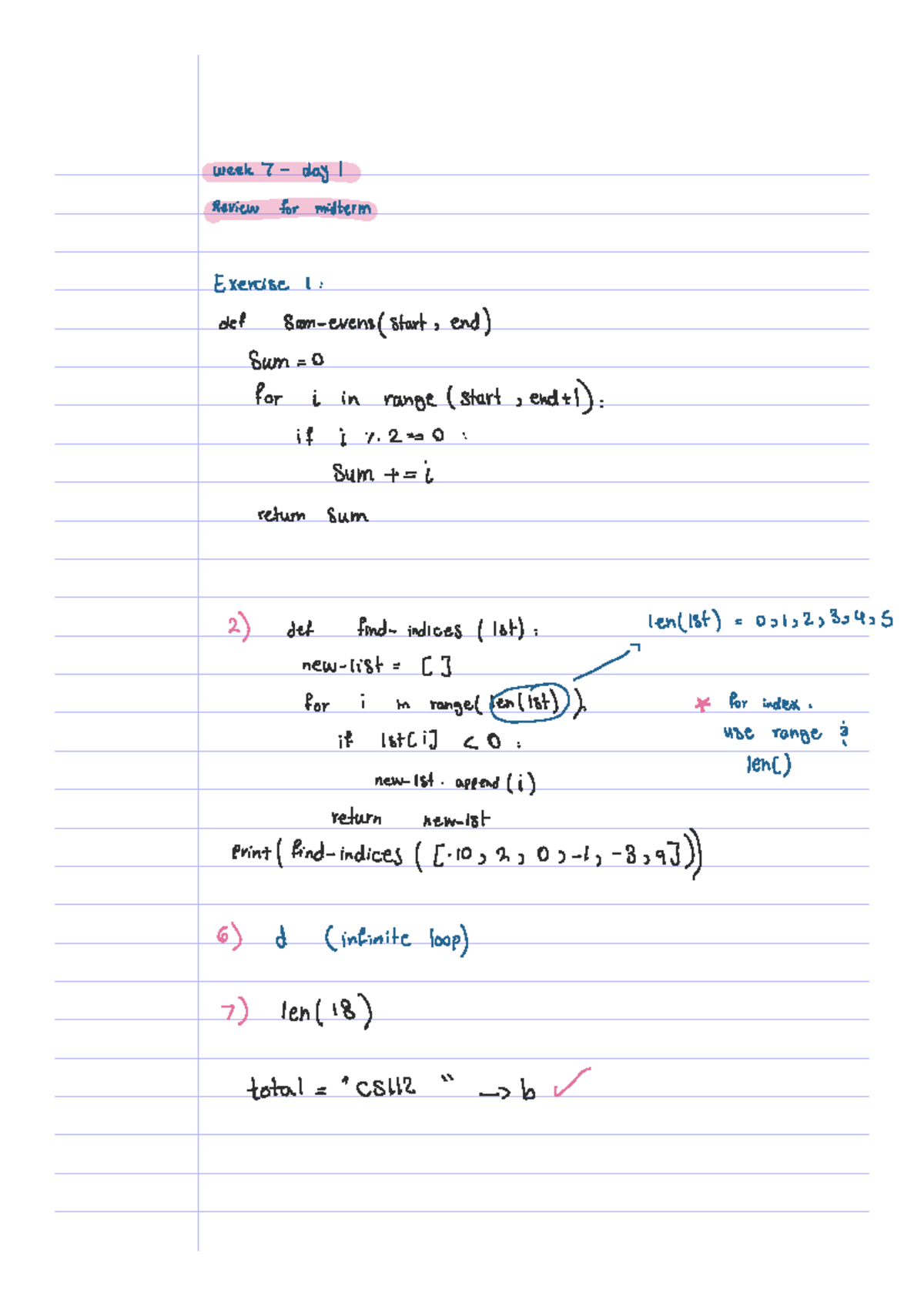 Final Exam Study Guide for Course CODE 101 - Studocu