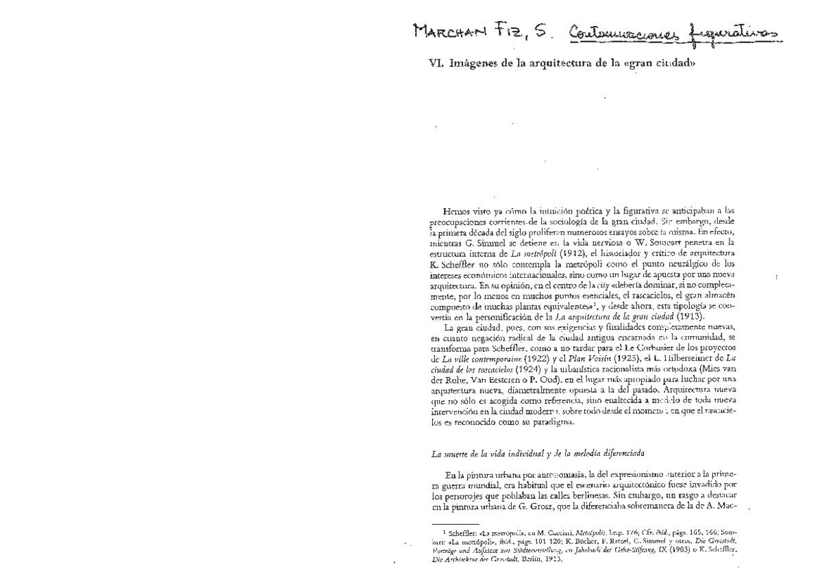 Imágenes de la Arquitectura de la Gran Ciudad - MARCHAN Fiz, S. - Document Preview