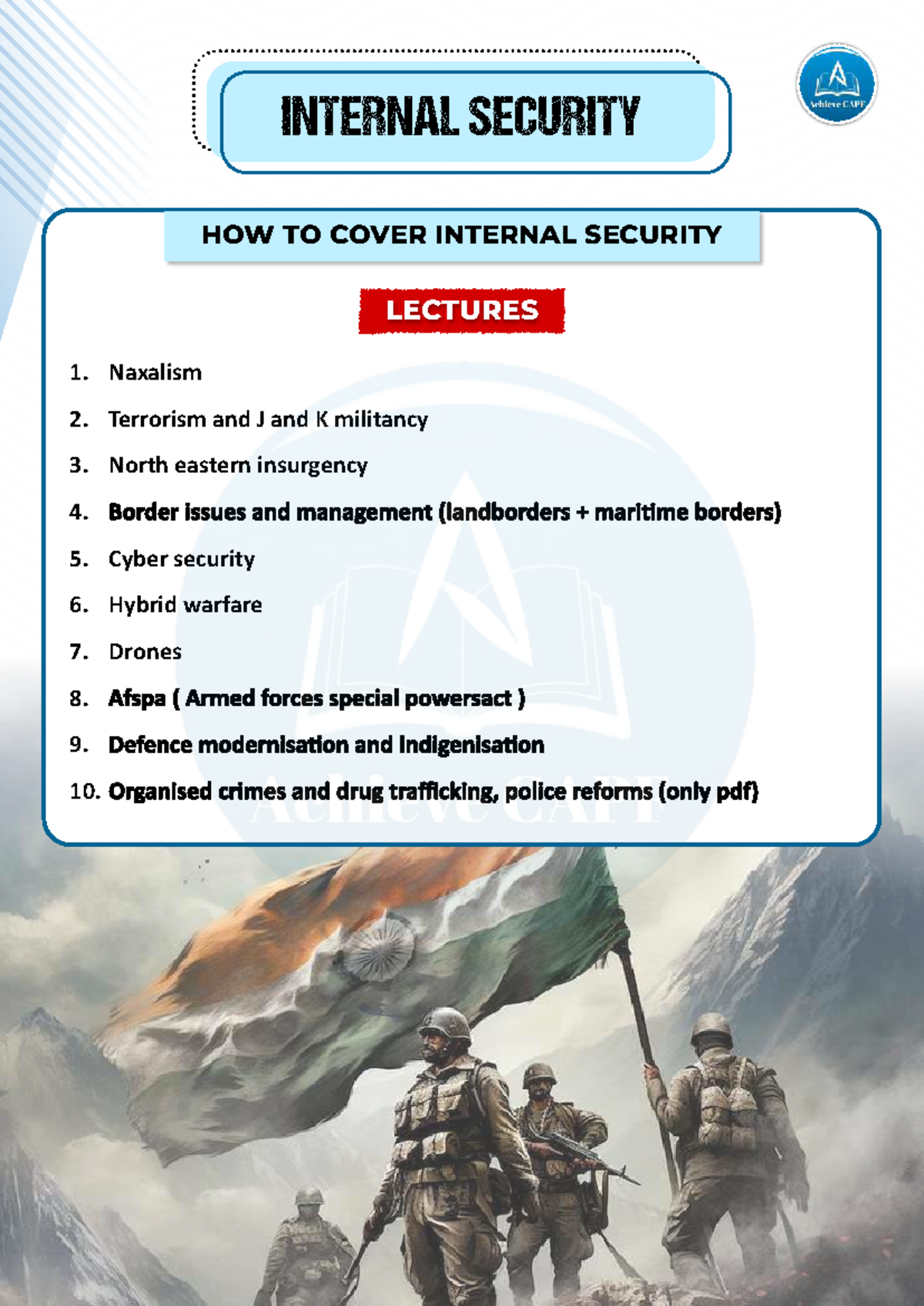 18 Themes Syllabus for Paper-2 @Achieve CAPF 260210 - Studocu