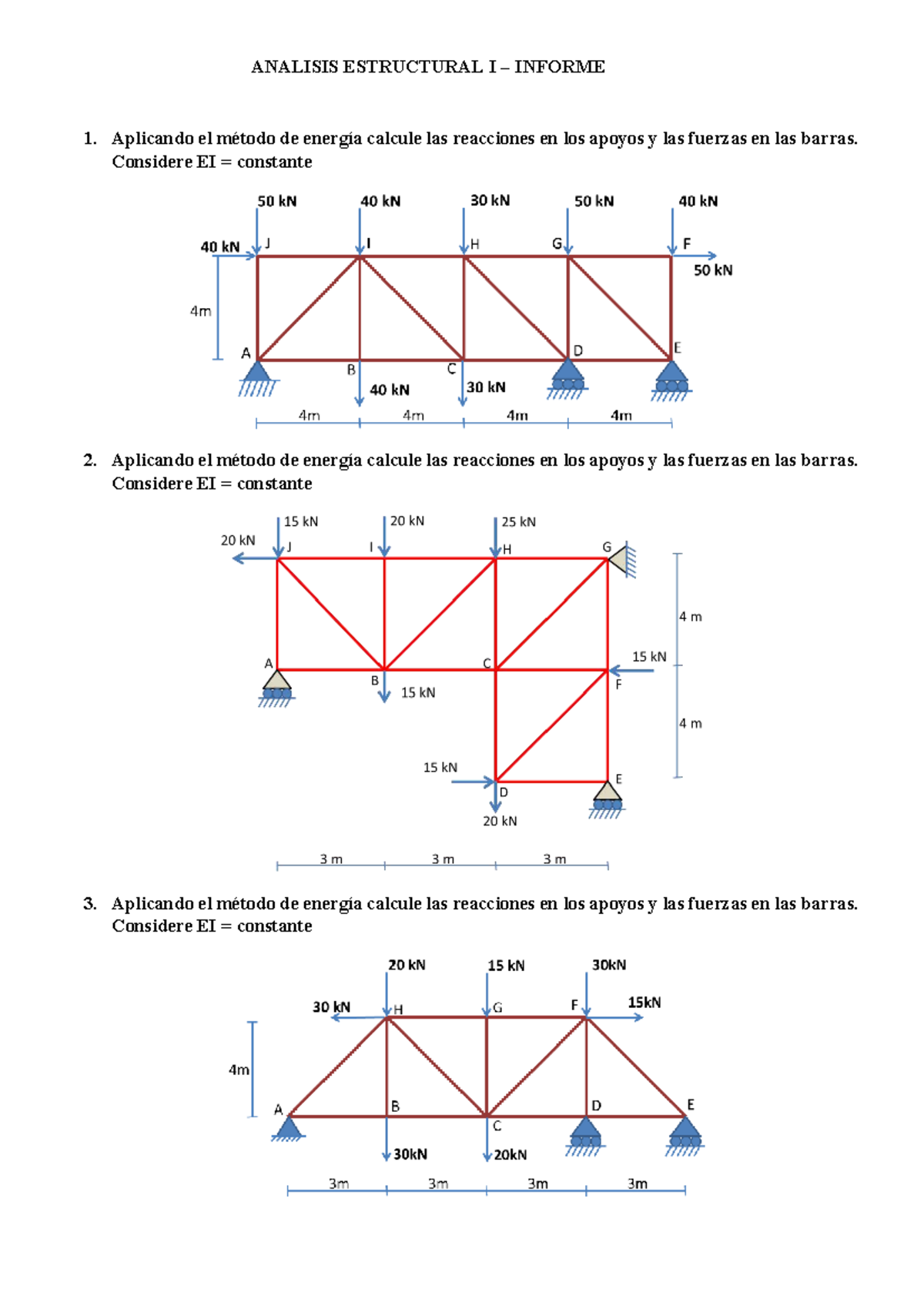 Analisis Estructural I - Informe - Document Preview
