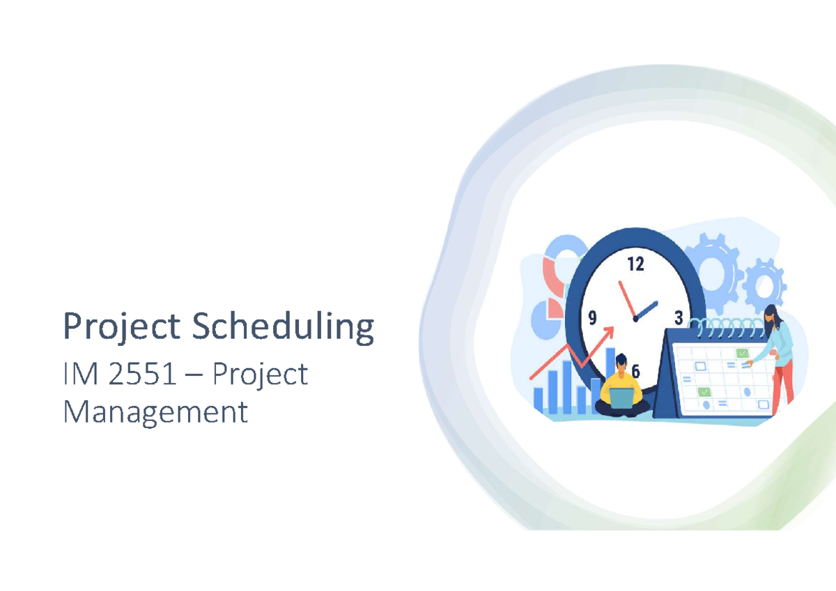 Project Schedulling II - Determine level of detail and identify ...