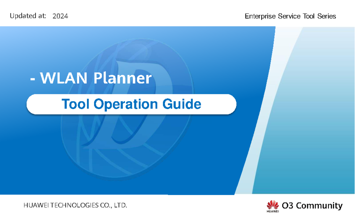 WLAN Planner Tool Operation Guide - User Guide 2024 - Studocu