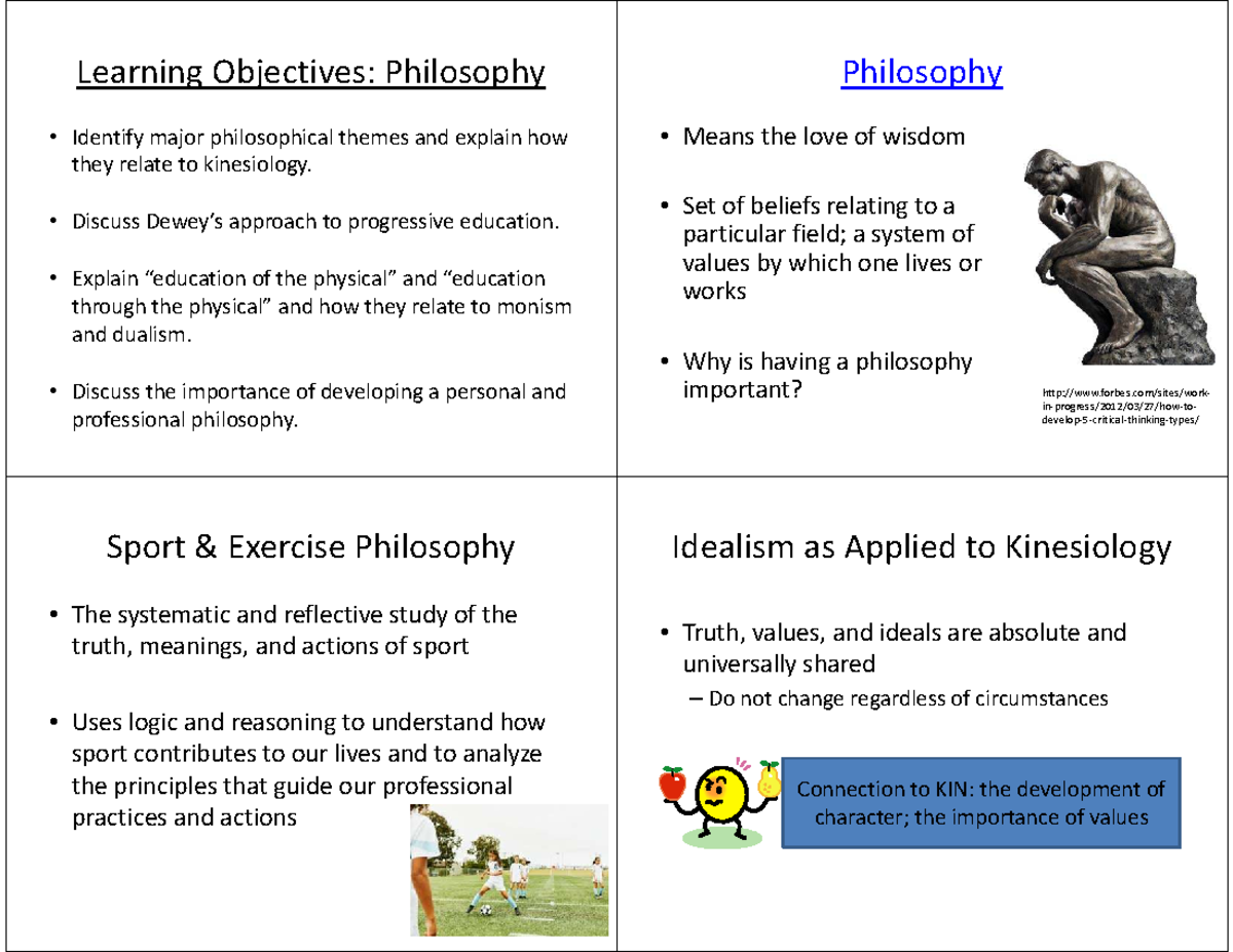 Philosophical Approaches in KIN: Understanding Core Concepts and Themes ...