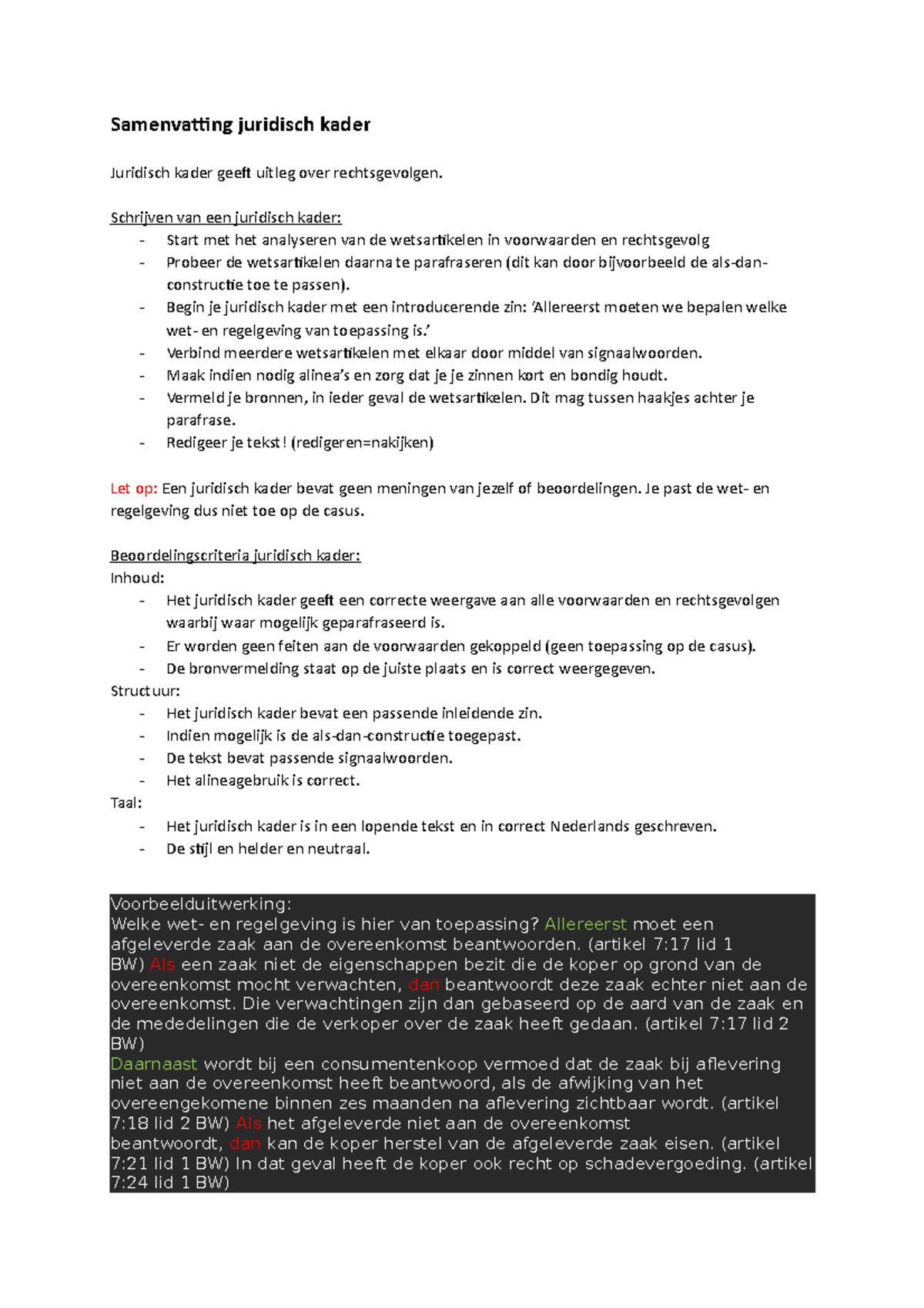 samenvatting-en-voorbeeld-van-juridisch-kader-voor-wetsartikelen